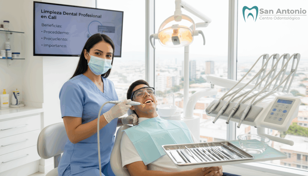 Limpieza Dental Profesional en Cali: Beneficios, Proceso y Por Qué Hacerla en San Antonio Centro Odontológico