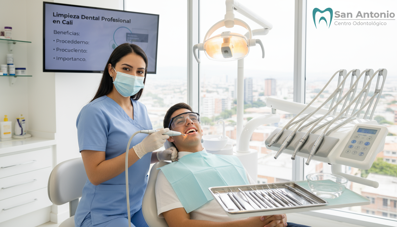 Limpieza Dental Profesional en Cali: Beneficios, Proceso y Por Qué Hacerla en San Antonio Centro Odontológico